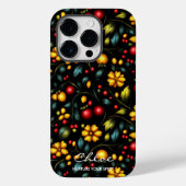 Coques Case-Mate iPhone Khokhloma Floral Téléphone Boîtier avec Trait mode (Verso)
