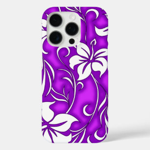 Coques iPhone 16 Pro Kilauea Hibiscus Hawaiian Floral Purple