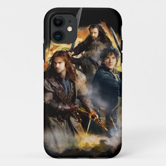 Coques Case-Mate iPhone Kili, BILBO BAGGINS™ & THORIN OAKENSHIELD™ Art (Dos)