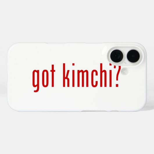 Coques Case-Mate iPhone Kimchi ? (Verso (horizontal))