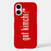 Coques Case-Mate iPhone Kimchi ? (Verso)