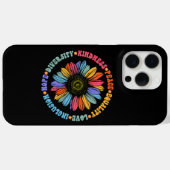 Coques Case-Mate iPhone Kindness Peace Equality Love Hope Diversity Human (Verso (horizontal))