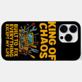 Coques Case-Mate iPhone King of Chaos iPhone 14 Pro Max Case Funny Tool (Verso (horizontal))