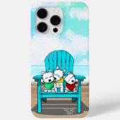 Coques Case-Mate iPhone KiniArt Beach Westies (Verso)