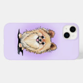 Coques Case-Mate iPhone KiniArt Bella Pom (Verso (horizontal))