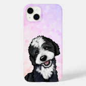 Coques Case-Mate iPhone KiniArt Bernadoodle (Verso)