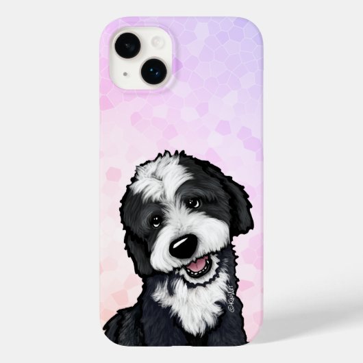 Coques Case-Mate iPhone KiniArt Bernadoodle (Verso)