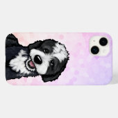 Coques Case-Mate iPhone KiniArt Bernadoodle (Verso (horizontal))