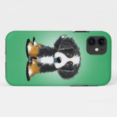 Coques Case-Mate iPhone KiniArt Bernese Mountain Dog (Dos (Horizontal))
