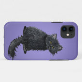 Coques Case-Mate iPhone KiniArt Chat persan noir (Dos (Horizontal))