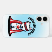 Coques Case-Mate iPhone KiniArt Coque-coque iphone canadien Westie (Verso (horizontal))