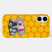 Coques Case-Mate iPhone KiniArt Elephant iPhone (Verso (horizontal))