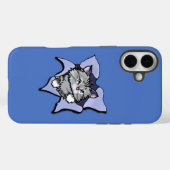 Coques Case-Mate iPhone KiniArt Kitty Blast (Verso (horizontal))