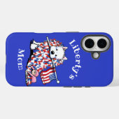 Coques Case-Mate iPhone KiniArt Liberty Westie (Verso (horizontal))