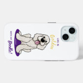 Coques Case-Mate iPhone KiniArt Life is Golden DOODLE (Verso (horizontal))