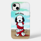 Coques Case-Mate iPhone KiniArt Sheepadoodle (Verso)