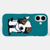 Coques Case-Mate iPhone KiniArt St. Bernard (Verso (horizontal))