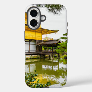 Coques iPhone 16 Kinkaku-ji, le pavillon d'or, Kyoto