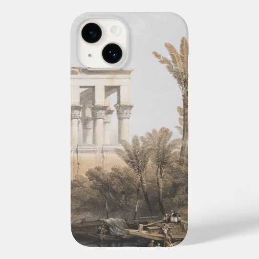 Coques Case-Mate iPhone Kiosque de Trajan, hypaethral Temple à Philae Egyp (Verso)