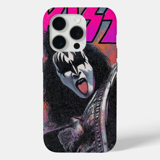 Coques Case-Mate iPhone KISS 1970s Heavy Metal Band (Verso)