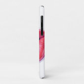 Coques Case-Mate iPhone Kiss Me Glossy Red Lips Art Illustration (Dos/Gauche)