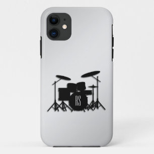 Case-Mate iPhone Case Kit de batterie Monogram Silver