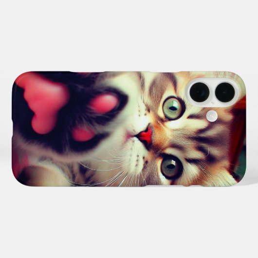 Coques Case-Mate iPhone Kitten (Verso (horizontal))