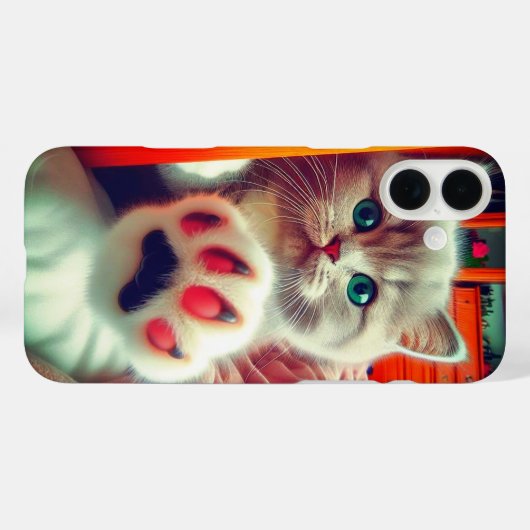 Coques Case-Mate iPhone Kitten (Verso (horizontal))