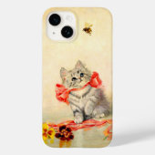 Coques Case-Mate iPhone Kitten avec ruban rouge (Verso)