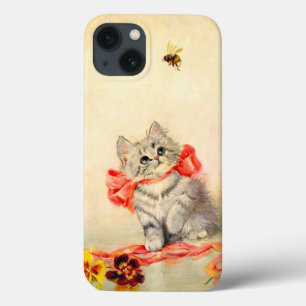 Case-Mate iPhone Case Kitten avec ruban rouge