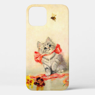 Case-Mate iPhone Case Kitten avec ruban rouge