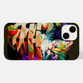 Coques Case-Mate iPhone Kitten dans une corbeille de fruits (Verso (horizontal))