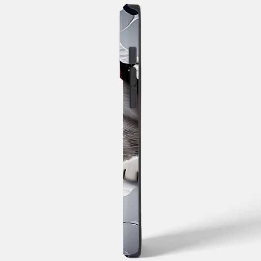 Coques Case-Mate iPhone Kitten de Noël 3D (Verso / Gauche)