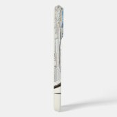 Coques Case-Mate iPhone Kitten rayé, Mur rayé (Verso / Droite)