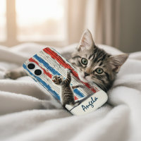 Kitten rayé, Mur rayé