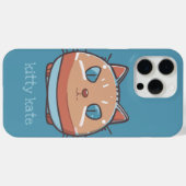 Coques Case-Mate iPhone Kitty Chat Faced (Verso (horizontal))
