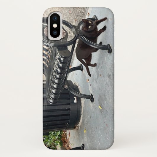 Coques Case-Mate iPhone Kitty dans le parc (Dos)