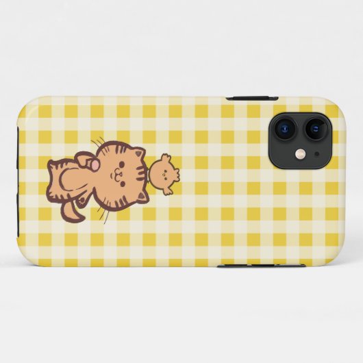 Coques Case-Mate iPhone Kitty et Little poulet (Dos (Horizontal))