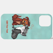 Coques Case-Mate iPhone Kitty et Puppy, Modifier votre texte (Retour (horizontal))