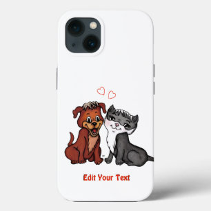 Case-Mate iPhone Case Kitty et Puppy, Modifier votre texte