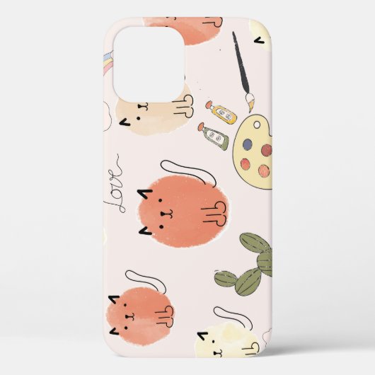 Coques Case-Mate iPhone Kitty Kitten Chats : Motif animal mignon (Verso)