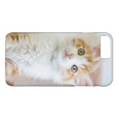 Coques Case-Mate iPhone Kitty observé par bleu doux (Dos (Horizontal))