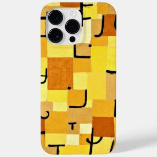 Coque Pour Pour iPhone 14 Pro Max Klee - Caractères en Jaune