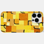 Coques Case-Mate iPhone Klee - Caractères en Jaune (Verso (horizontal))