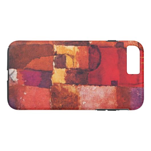 Coques Case-Mate iPhone Klee - Cupolas rouges et blancs (Dos (Horizontal))