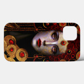 Coques Case-Mate iPhone Klimt Inspirée Déesse Reine (Verso (horizontal))