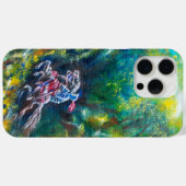 COQUES Case-Mate iPhone KNIGHT LANCELOT, CHEVAL EN FORÊT VERTE (Verso (horizontal))