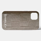 Coques Case-Mate iPhone Knit en patchwork en panier par Shirley Taylor (Verso (horizontal))