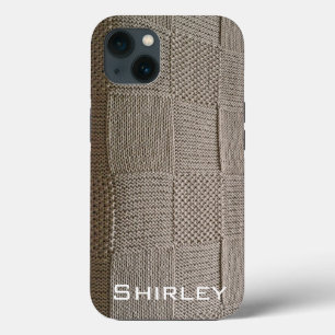 Case-Mate iPhone Case Knit en patchwork en panier par Shirley Taylor