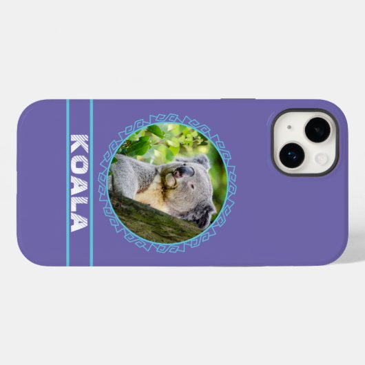 Coques Case-Mate iPhone koala agréable (Verso (horizontal))
